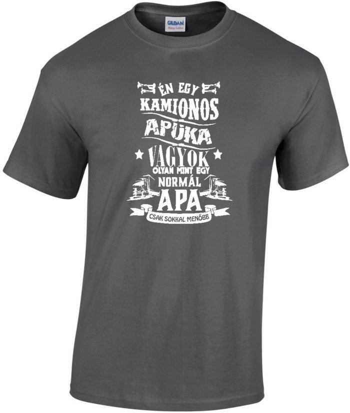 Kamionos apuka férfi póló