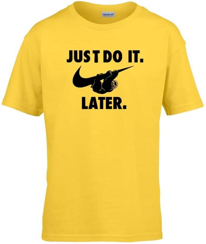 Just do it later gyerek póló