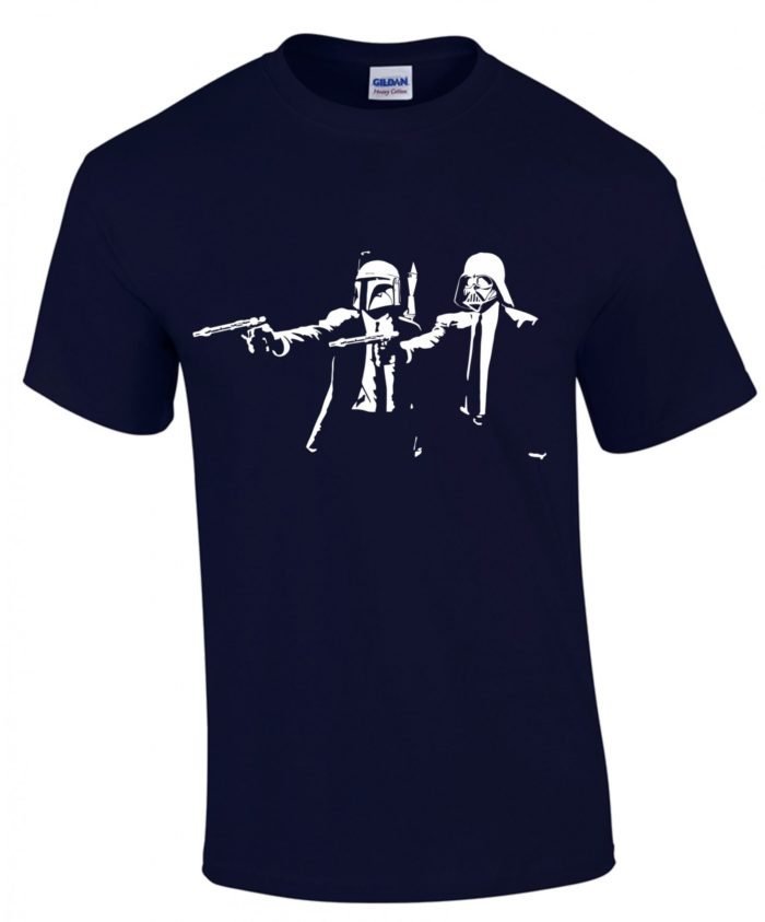 Boba Fett & Darth Vader star wars férfi póló