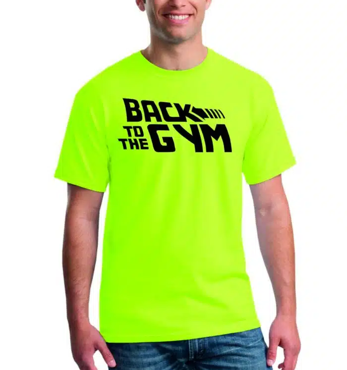 Back to the gym férfi póló