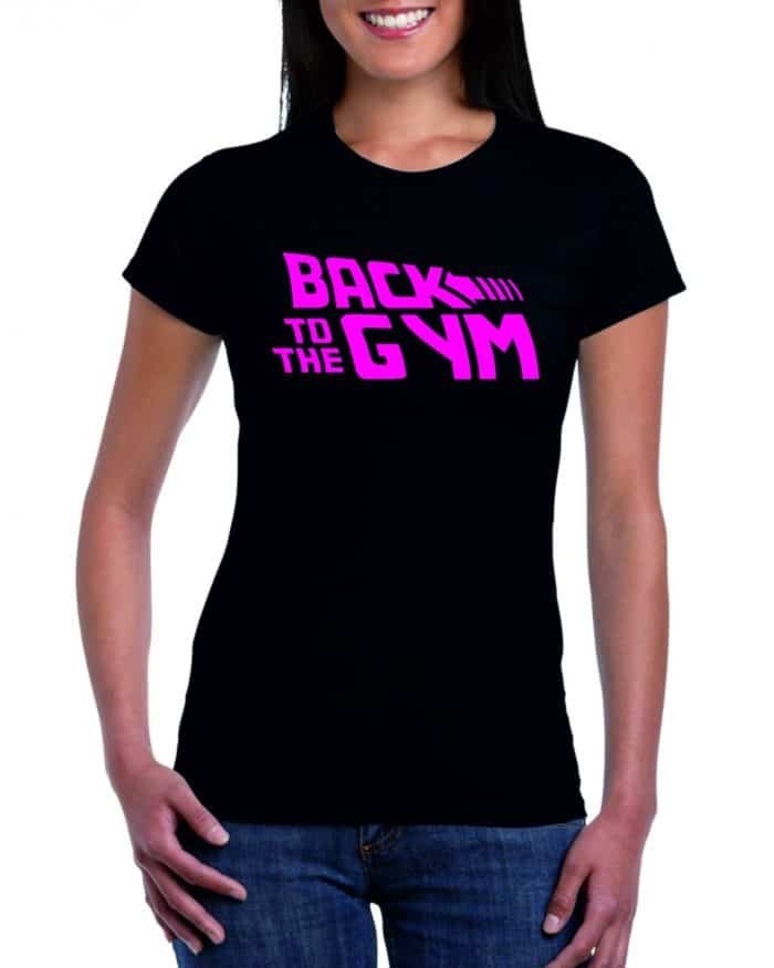Back to the gym női póló