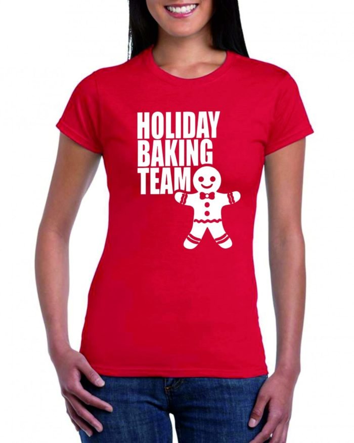 Holyday baking team Női póló