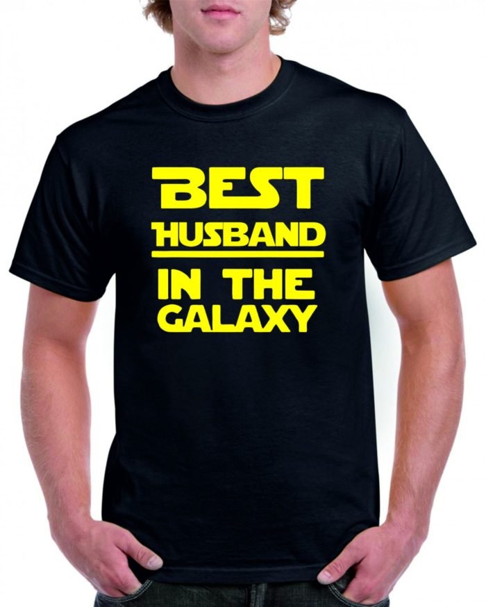 Best husband in the galaxy férfi póló