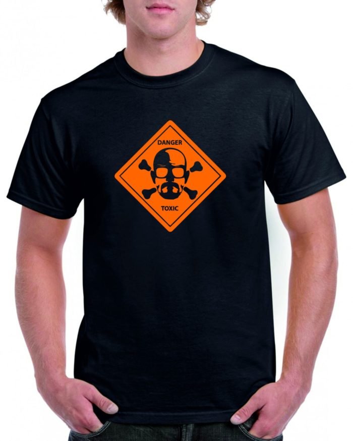 Breaking bad danger toxic férfi póló