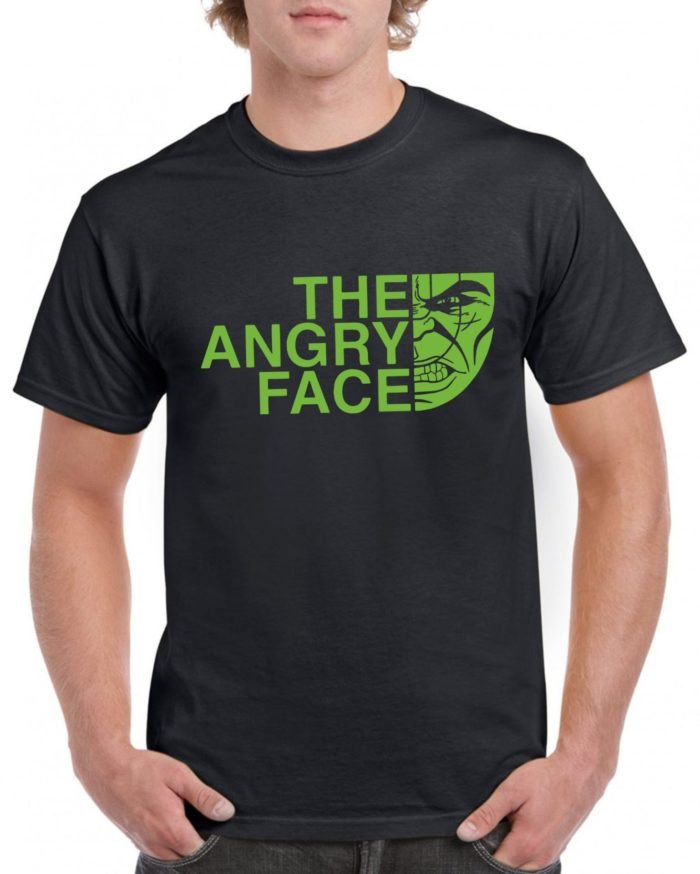 The Agry Face Hulk férfi póló