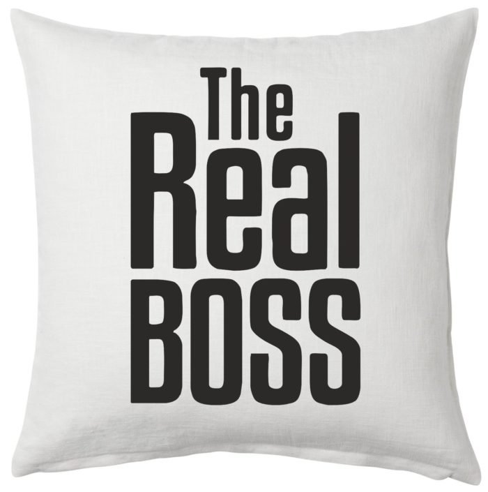 The real boss párna