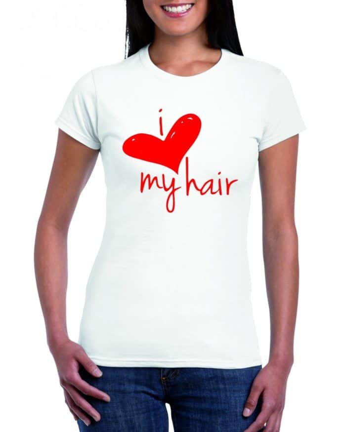 I love my hair Női póló
