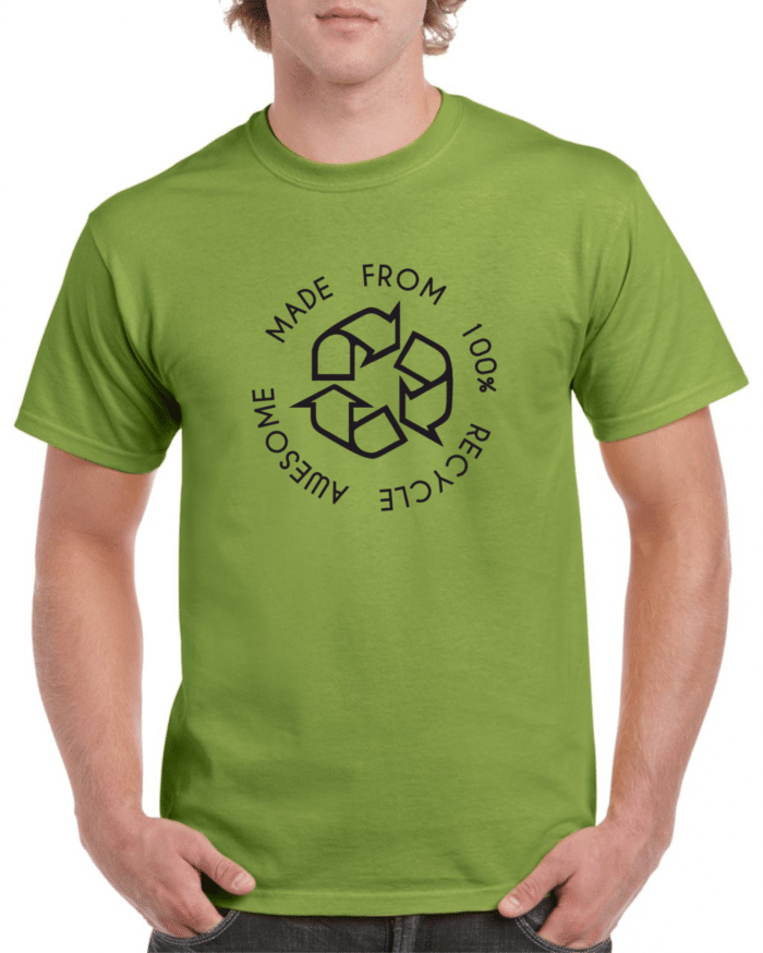 Made from 100% recycle awesome férfi póló