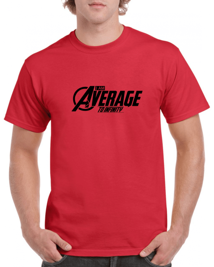 I am Average férfi póló