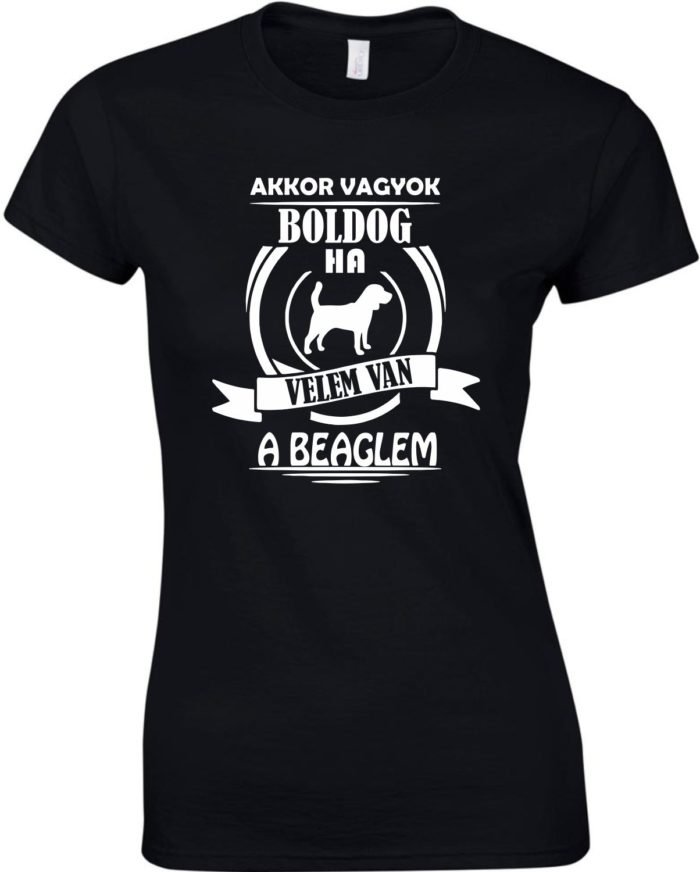 Beagle női póló
