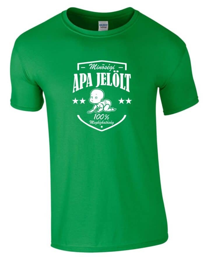 Minőségi apa jelölt férfi póló