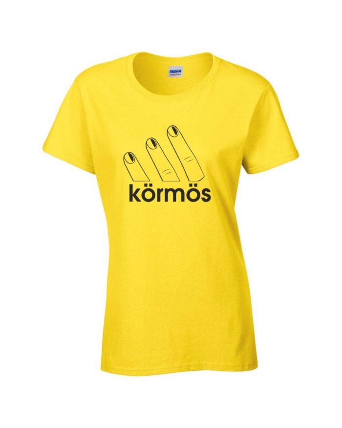 Körmös logo női póló