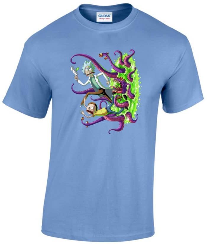 Rick and Morty polip férfi póló