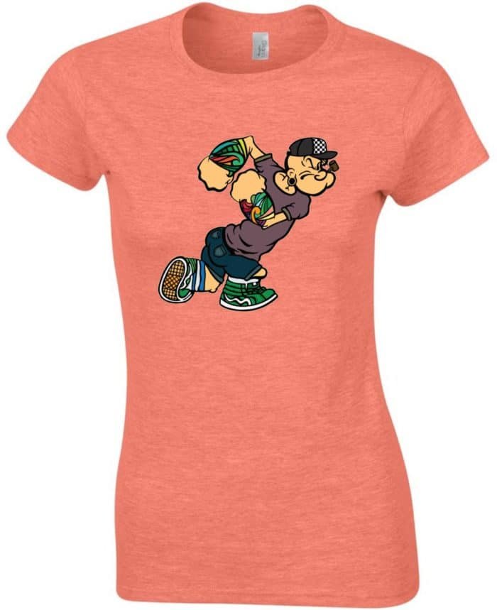 Menő popeye női póló