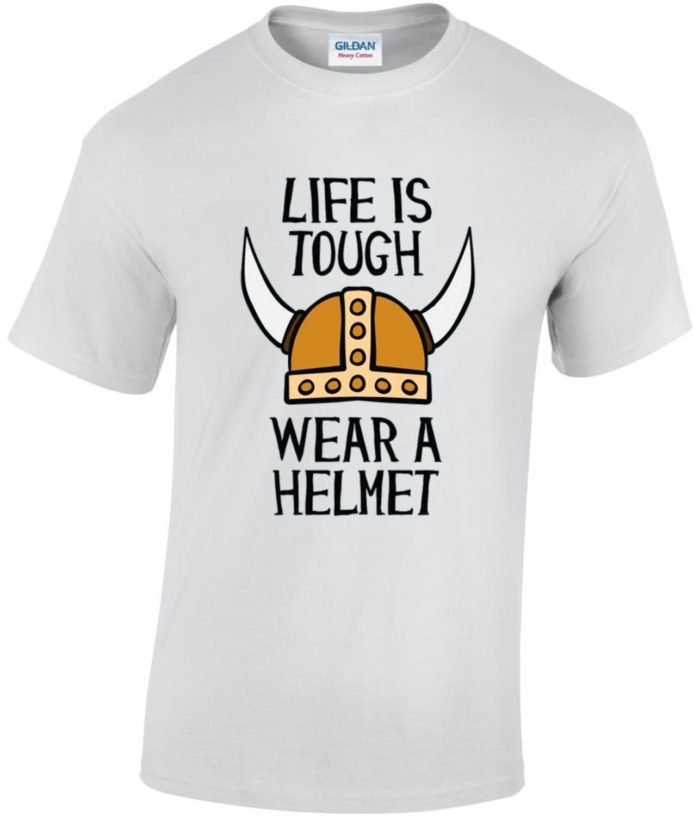 Wear helmet férfi póló