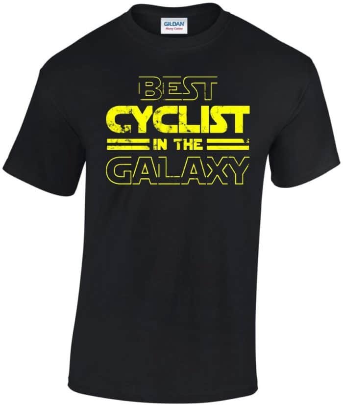 Best cyclist in the galaxy férfi póló