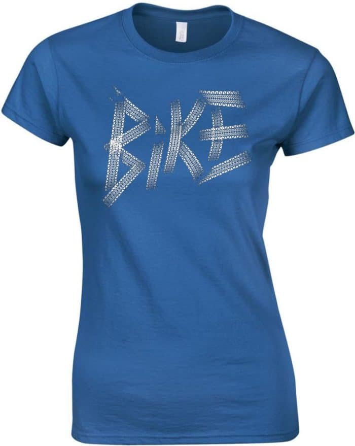 Bike felirat női póló