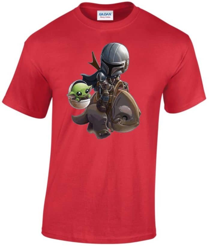 Mando ride blurrg férfi póló