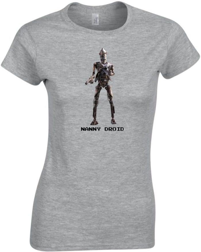 Nanny droid star wars női póló