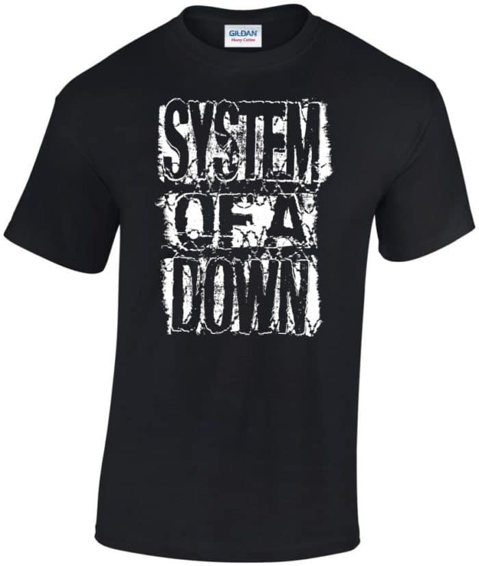 System of a down logo férfi póló