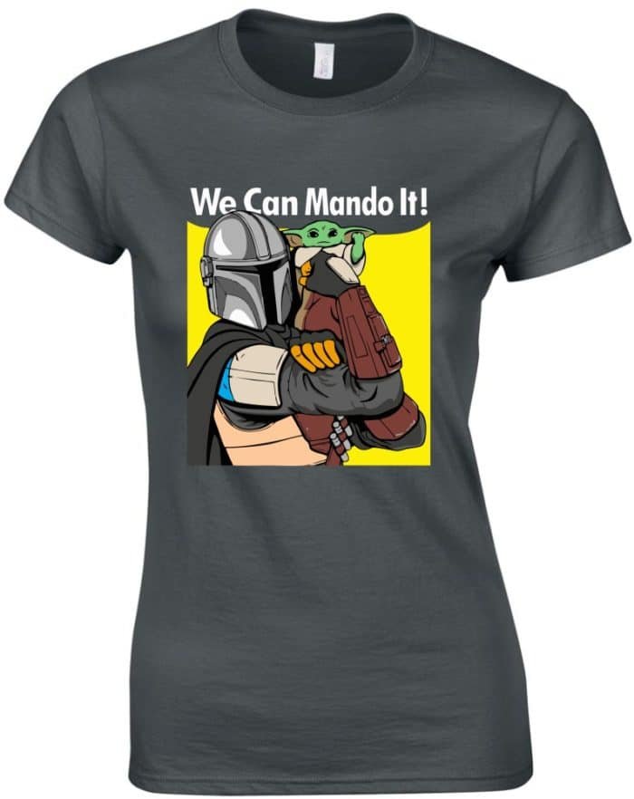 The Mandalorian we can mando it női póló