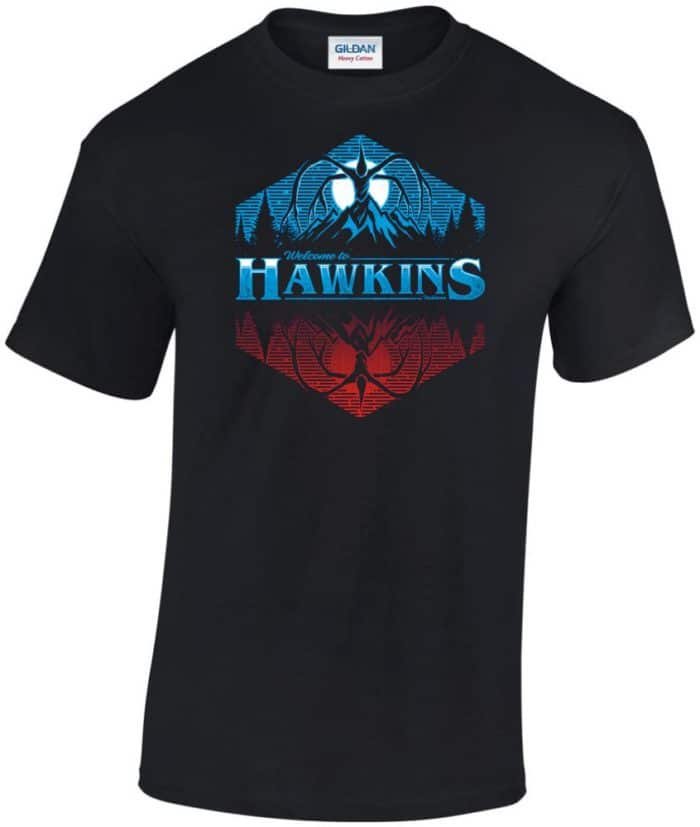 Welcome to hawkins férfi póló