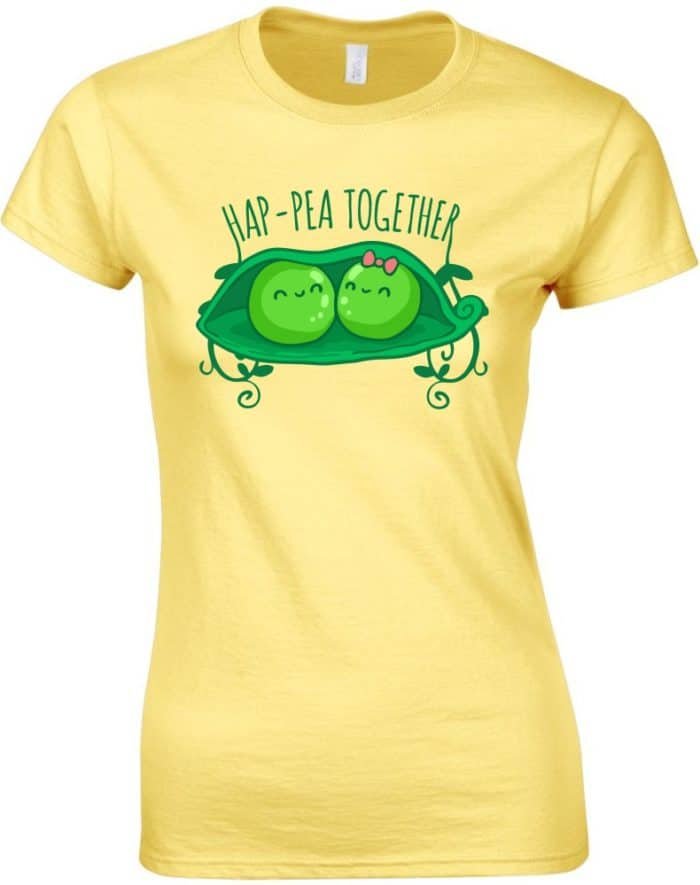 Hap-pea together női póló