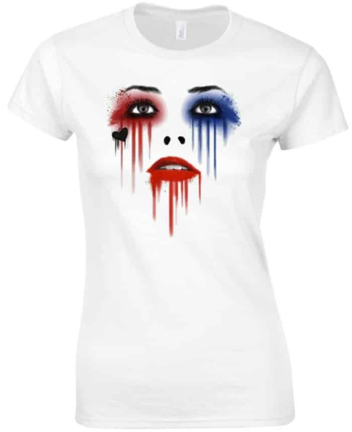 Harley Quinn face női póló