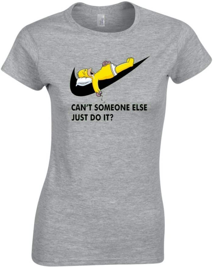 Homer can't someone else just do it női póló