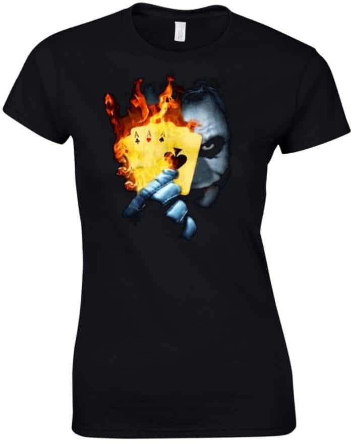Joker tüzes kártyák női póló