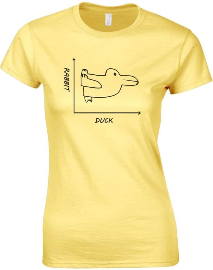 Rabbit duck női póló
