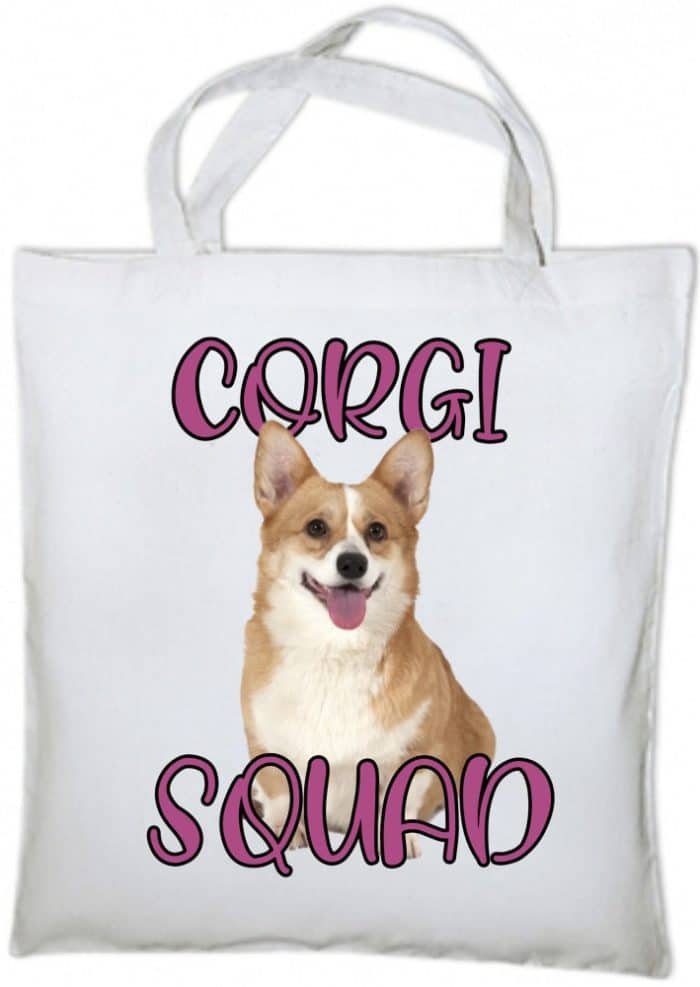Corgi squad vászontáska