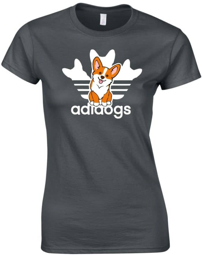 Corgie adidogs női póló