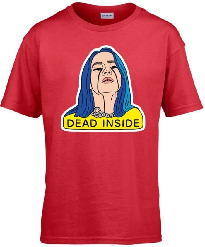 Dead inside Billie Eilish gyerek póló