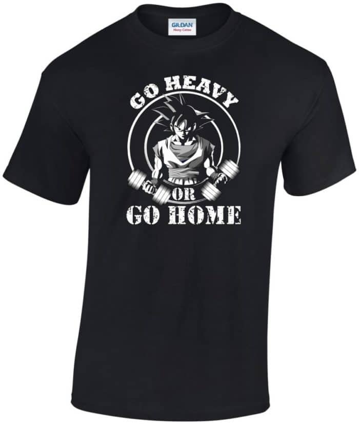 Go heavy or go home férfi póló