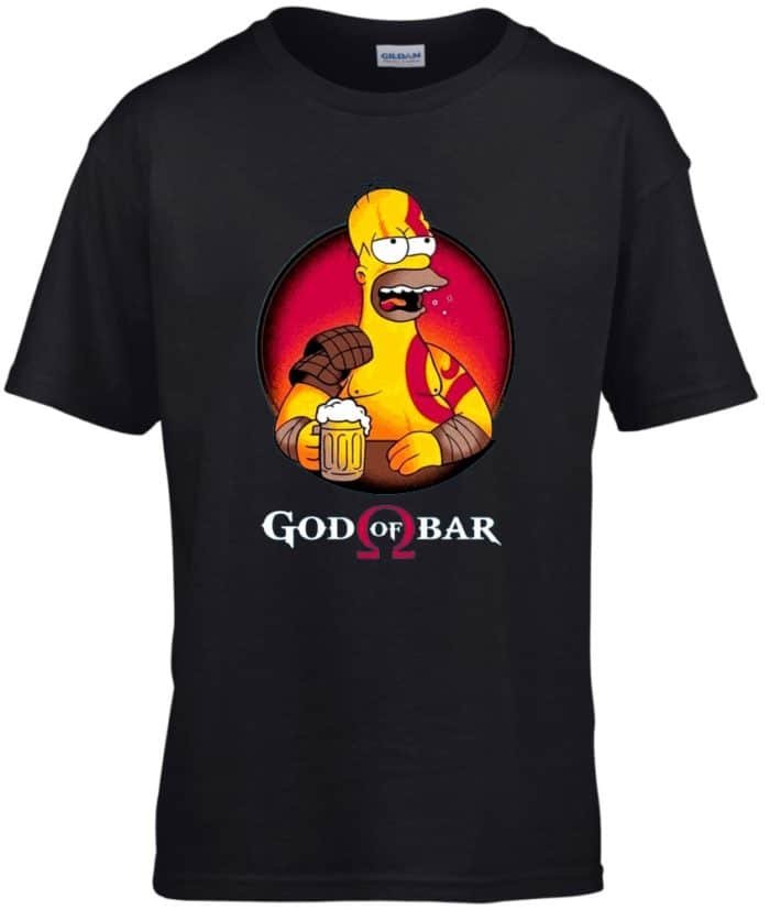 Homer god of bar női póló