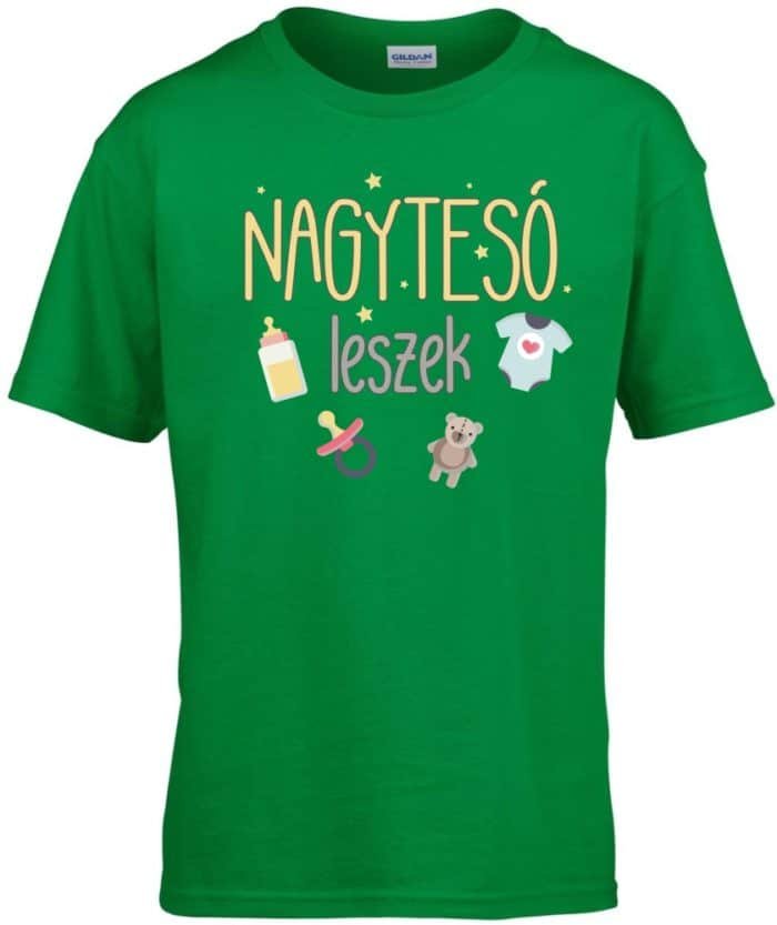 Nagytesó leszek gyerek póló