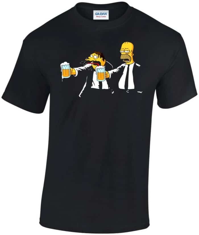 Pulp Homer férfi póló