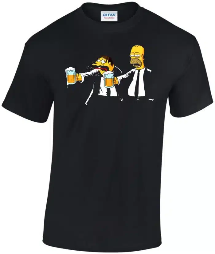 Pulp Homer férfi póló
