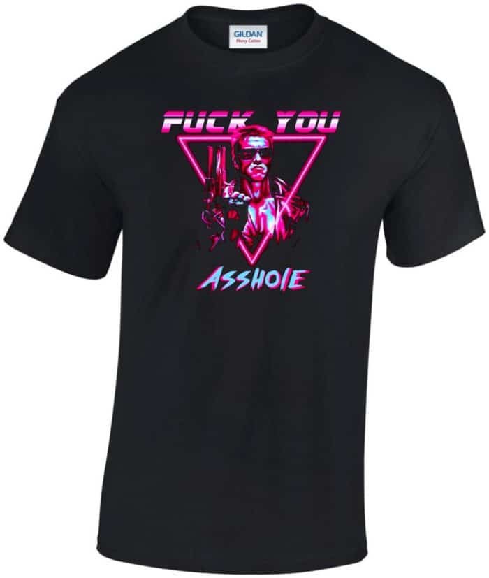 Terminator fuck you asshole férfi póló