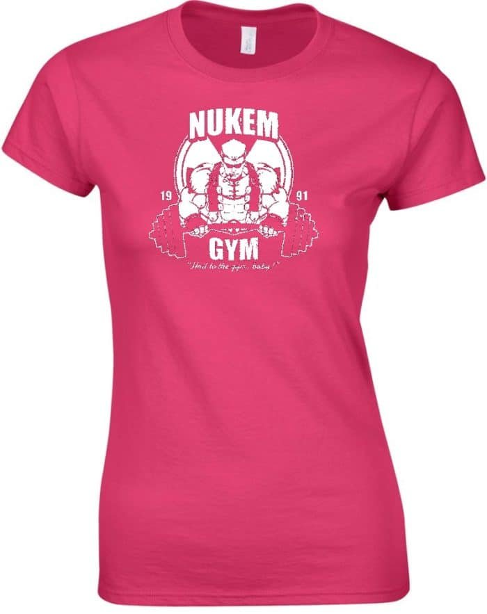 Nukem gym női póló