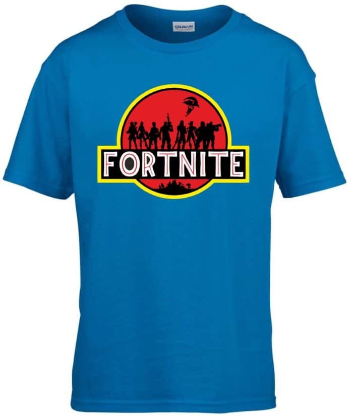 Fortnite jurassic logo gyerek póló