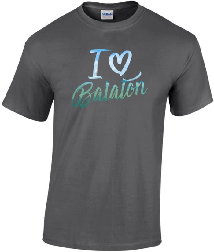 I love balaton férfi póló