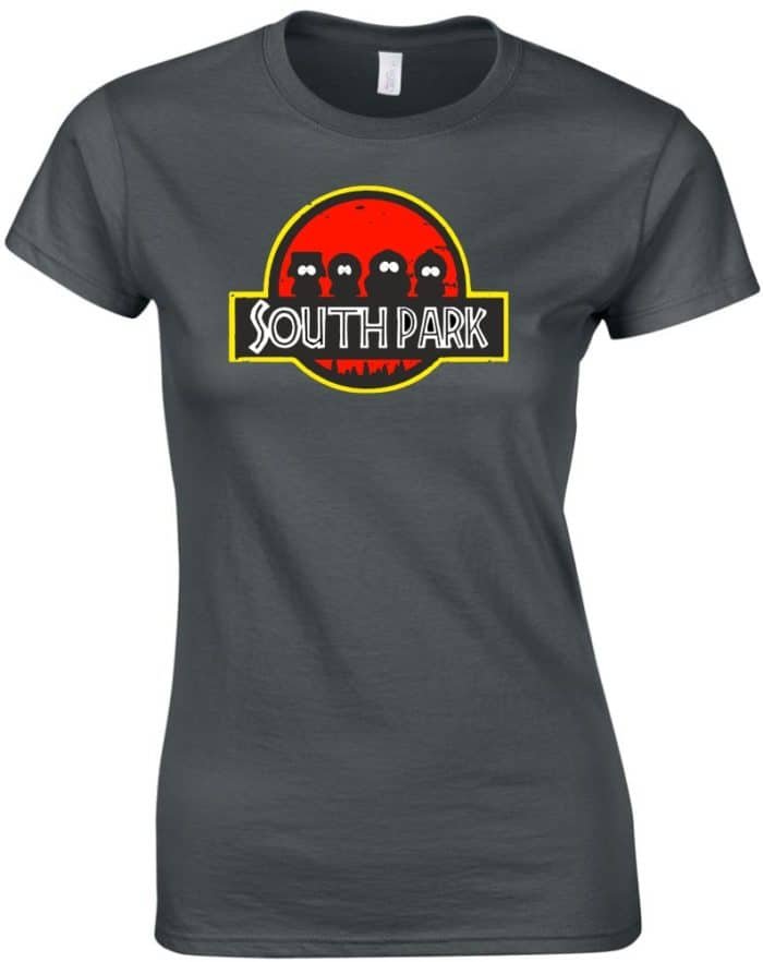 Jurassic south park női póló