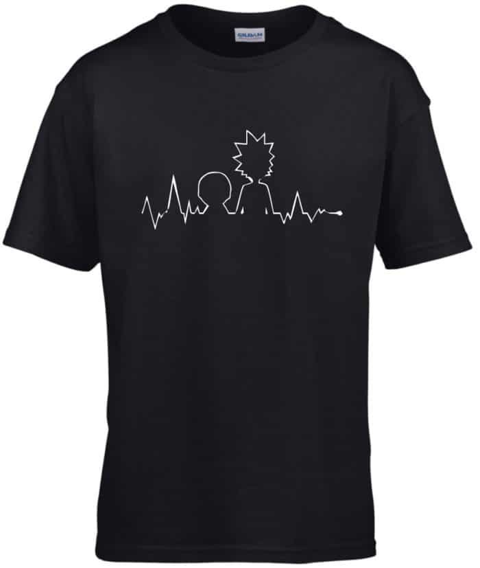 Rick and Morty EKG gyerek póló