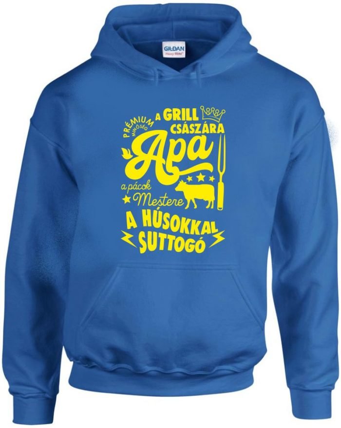 Apa a grill császára pulóver