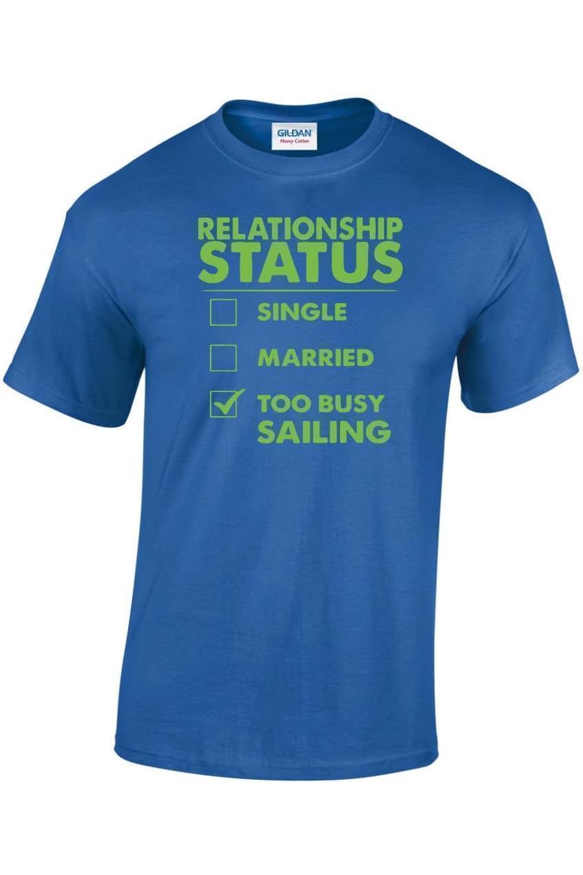 Relationship sailing férfi póló