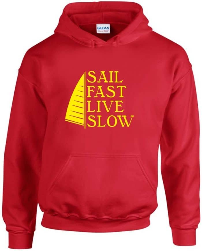 Sail fast live slow pulóver