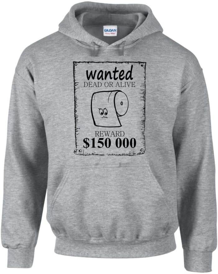 Wanted wc papír pulóver