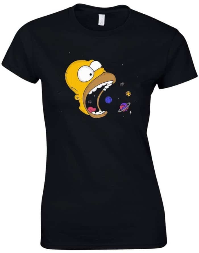 Homer Galaxy női póló